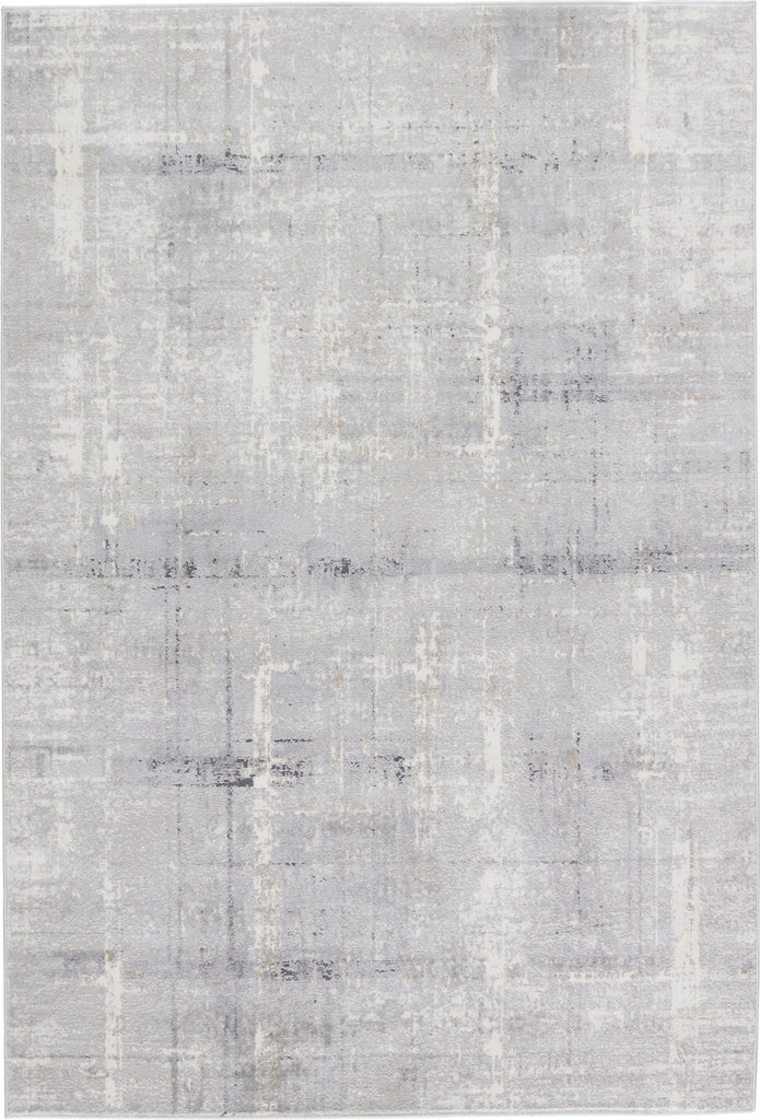 Jaipur Living Solace Lavato SOC01 Light Gray/Cream Area Rug by Vibe