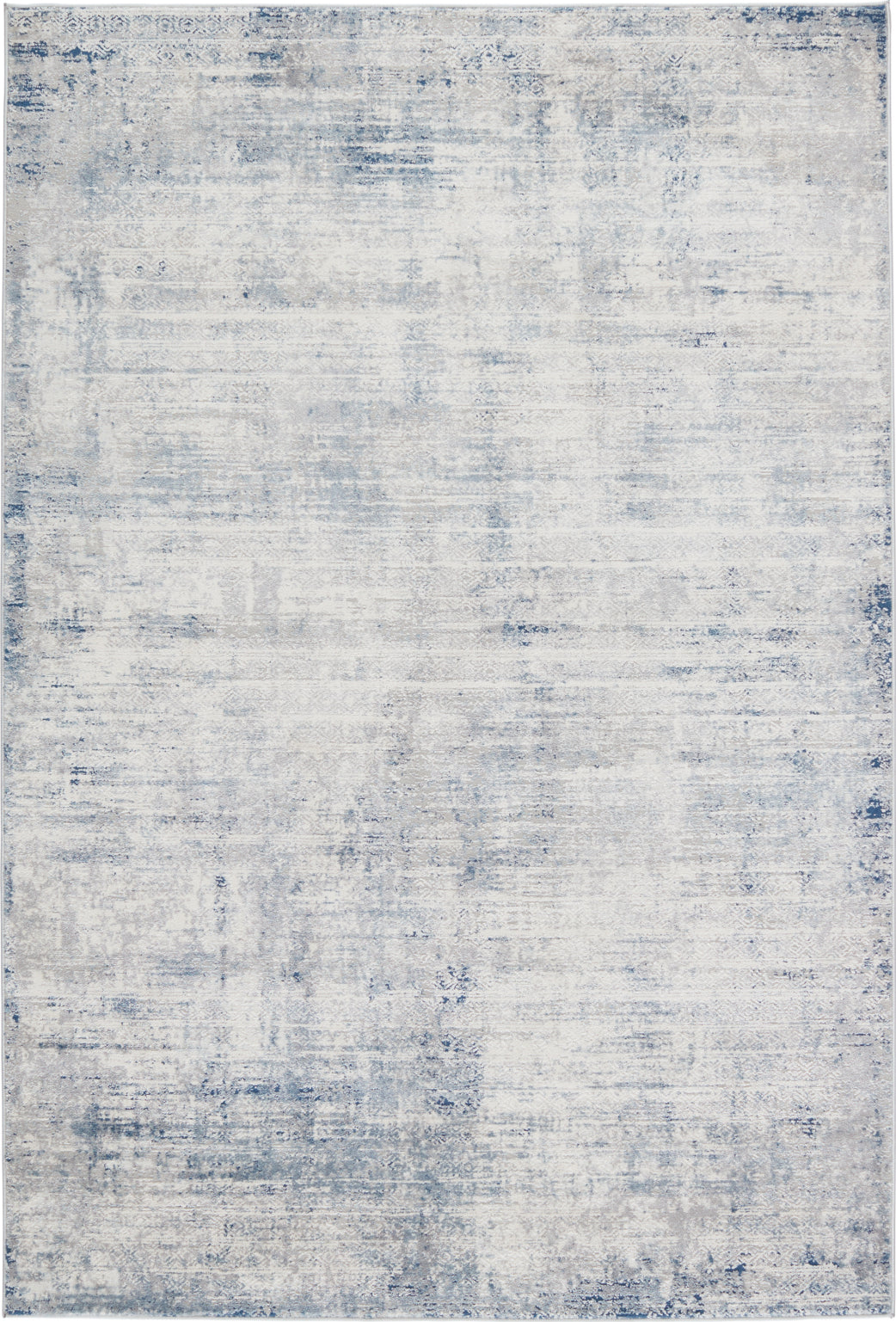 Jaipur Living Solace Werner SOC03 Gray/Blue Area Rug by Vibe Main Image