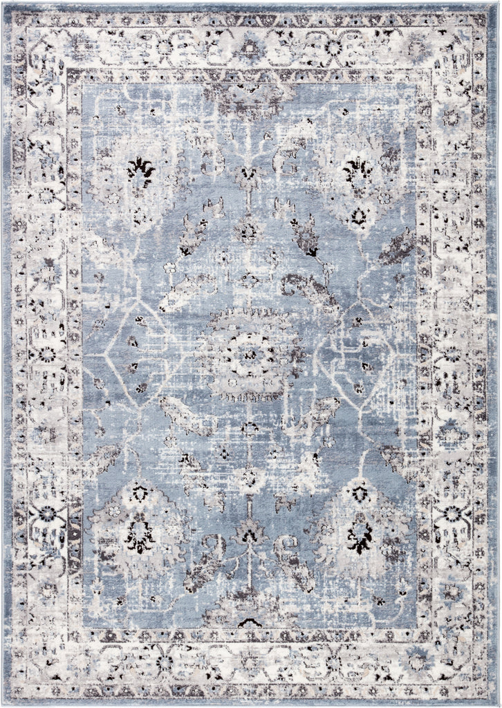 Jaipur Living Solstice Nashira SOL01 Blue/White Area Rug