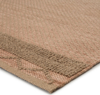 Jaipur Living Somerset Curran SOM01 Pink/Tan Area Rug Corner Image