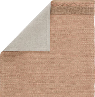 Jaipur Living Somerset Curran SOM01 Pink/Tan Area Rug Folded Backing Image