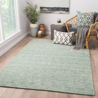 Jaipur Living Sovey Hird SOV02 Blue/Beige Area Rug Lifestyle Image Feature