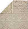 Jaipur Living Satori Suriya STR01 Taupe/Cream Area Rug Backing Image