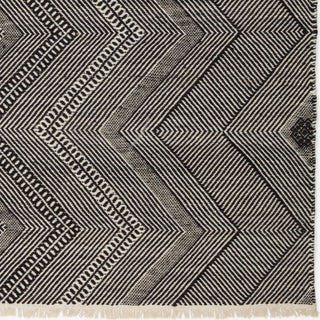 Jaipur Living Satori Galexia STR02 Black/Cream Area Rug Detail Image