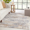 Jaipur Living Sundar Soltani SUD02 Light Tan/Gray Area Rug Lifestyle Image Feature
