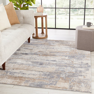 Jaipur Living Sundar Soltani SUD02 Light Tan/Gray Area Rug Lifestyle Image Feature