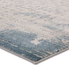 Jaipur Living Sundar Chamisa SUD08 Cream/Blue Area Rug Corner Image