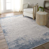 Jaipur Living Sundar Chamisa SUD08 Cream/Blue Area Rug Lifestyle Image Feature