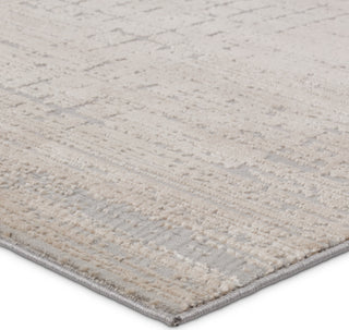 Jaipur Living Sundar Chamisa SUD09 Beige/Gray Area Rug Corner Image