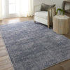 Jaipur Living Sundar Melora SUD10 Blue/Cream Area Rug Lifestyle Image Feature
