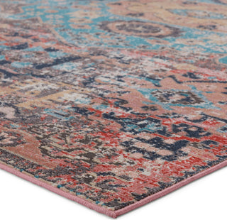 Jaipur Living Swoon Presia SWO01 Red/Teal Area Rug by Vibe