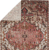 Jaipur Living Swoon Diem SWO03 Pink/Tan Area Rug by Vibe Folded Backing Image