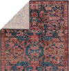 Jaipur Living Swoon Maven SWO05 Pink/Blue Area Rug by Vibe Folded Backing Image