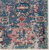 Jaipur Living Swoon Farella SWO10 Blue/Pink Area Rug by Vibe Corner Close Up Image