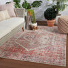 Jaipur Living Swoon Armeria SWO12 Pink/White Area Rug by Vibe Room Scene Image
