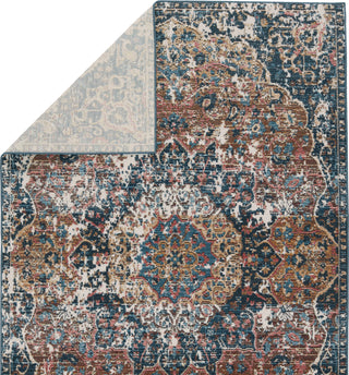 Jaipur Living Swoon Akela SWO15 Dark Blue/Multicolor Area Rug by Vibe Backing Image