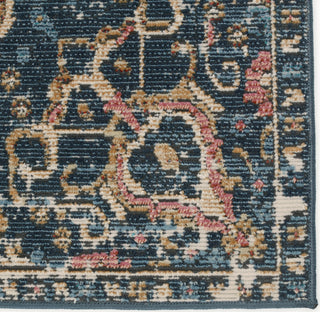 Jaipur Living Swoon Akela SWO15 Dark Blue/Multicolor Area Rug by Vibe Detail Image