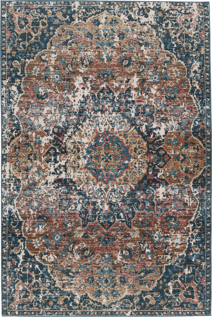 Jaipur Living Swoon Akela SWO15 Dark Blue/Multicolor Area Rug by Vibe main image