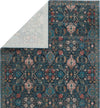 Jaipur Living Swoon Lisana SWO16 Dark Blue/Multicolor Area Rug by Vibe Backing Image