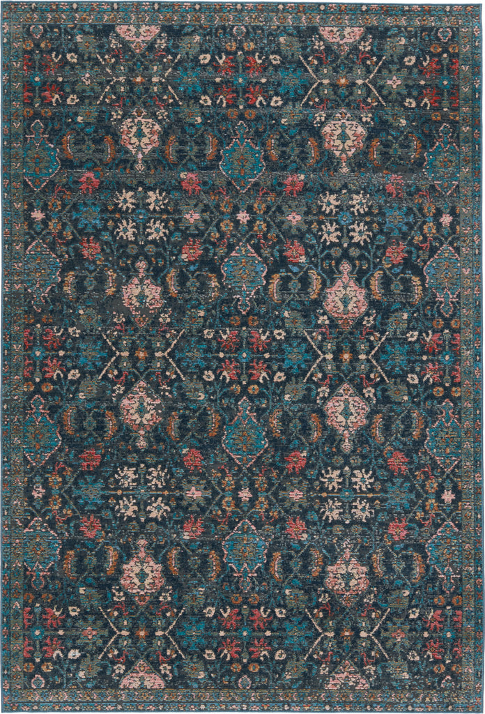 Jaipur Living Swoon Lisana SWO16 Dark Blue/Multicolor Area Rug by Vibe main image