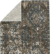 Jaipur Living Swoon Julia SWO18 Blue/Gold Area Rug by Vibe Backing Image