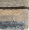 Jaipur Living Syntax Parallel SYN03 Gray/Pink Area Rug Corner Close Up Image