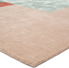 Jaipur Living Syntax Segment SYN04 Pink/Red Area Rug Corner Image