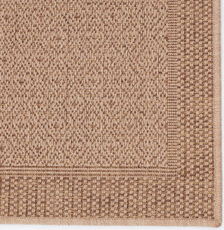 Jaipur Living Tahiti Maeva TAH01 Red/Beige Area Rug by Vibe Corner Close Up Image