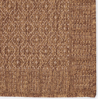 Jaipur Living Tahiti Maeva TAH03 Light Brown Area Rug by Vibe Corner Close Up Image