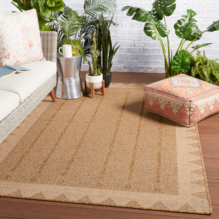 Jaipur Living Tahiti Akamai TAH04 Beige/Light Brown Area Rug by Vibe Lifestyle Image Feature