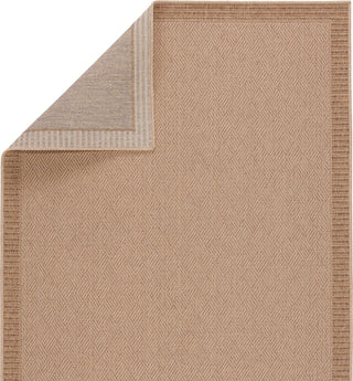 Jaipur Living Tahiti Pareu TAH06 Beige/Light Brown Area Rug by Vibe Backing Image