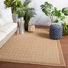 Jaipur Living Tahiti Pareu TAH06 Beige/Light Brown Area Rug by Vibe Lifestyle Image Feature