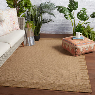 Jaipur Living Tahiti Poerava TAH08 Beige/Light Brown Area Rug by Vibe Lifestyle Image Feature