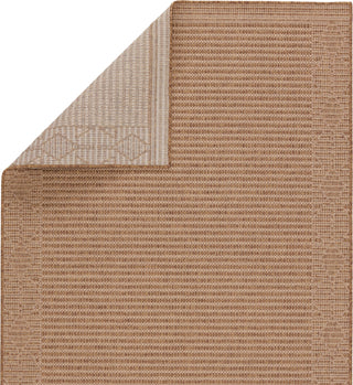 Jaipur Living Tahiti Vahine TAH13 Light Brown/Beige Area Rug by Vibe Backing Image