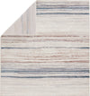 Jaipur Living Tectonic Haldor TEC03 Tan/Blue Area Rug by Vibe Folded Backing Image