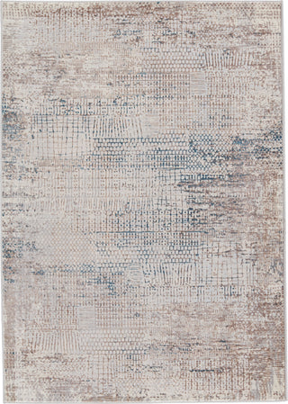 Jaipur Living Tectonic Tolsten TEC04 Tan/Blue Area Rug by Vibe Main Image