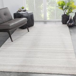 Jaipur Living Trendier Minuit TEI01 Beige/Gray Area Rug Lifestyle Image Feature