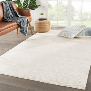 Jaipur Living Trendier Minuit TEI02 Ivory Area Rug Lifestyle Image Feature