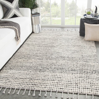 Jaipur Living Tamil Perkins TIL01 Ivory/Black Area Rug Lifestyle Image Feature