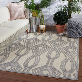 Jaipur Living Tajiri By Nikki Chu Adana TNC06 Cream/Gray Area Rug