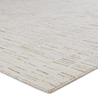 Jaipur Living Tenor Viso TNR02 Antique White/Pebble Area Rug Corner Image