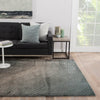 Jaipur Living Track TRA03 Teal Area Rug Lifestyle Image Feature
