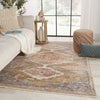 Jaipur Living Terra Haelyn TRR03 Multicolor/Olive Area Rug by Vibe Lifestyle Image Feature