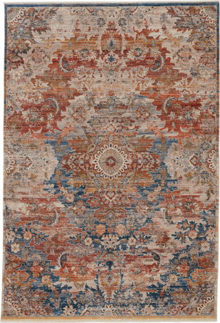 Jaipur Living Terra Jemsa TRR05 Blue/Orange Area Rug by Vibe Main Image