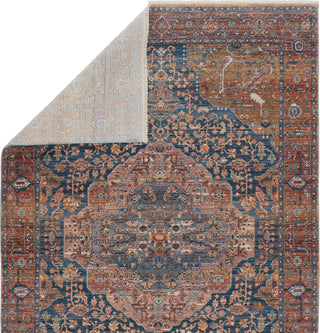 Jaipur Living Terra Saphir TRR08 Multicolor/Blue Area Rug by Vibe Folded Backing Image