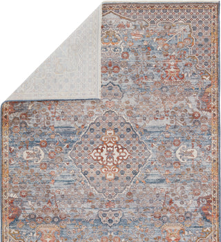 Jaipur Living Terra Harkin TRR10 Light Gray/Rust Area Rug by Vibe