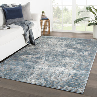 Jaipur Living Tresca Violen TRS03 Blue/Gray Area Rug Lifestyle Image Feature