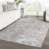 Jaipur Living Tresca Pearce TRS07 Gray/White Area Rug Lifestyle Image Feature