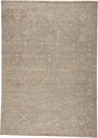 Jaipur Living Tierzah Pembe TRZ02 Gray/Blue Area Rug - Top Down