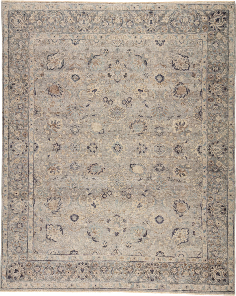 Jaipur Living Tierzah Sahlest TRZ03 Gray/Beige Area Rug - Top Down